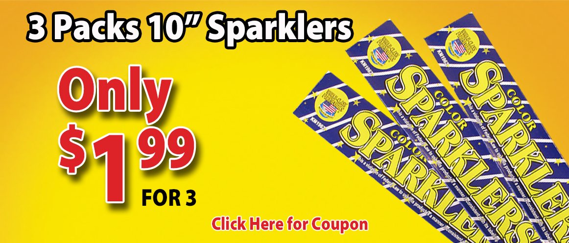 Sparklers–slider