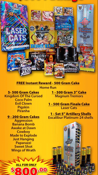 All for only $800 package-free instant reward-500 gram cake